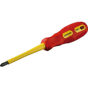 Отвертка Stayer Insulated Max-Grip диэлектрич Cr-V PH2х100мм (25828-2-100 G)