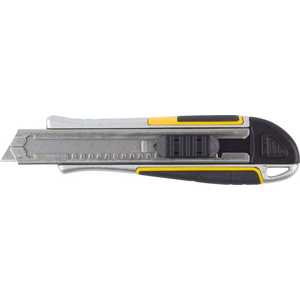 Нож Stayer Profi Super Grip кассета на 6 лезвий 18мм (09146)