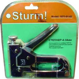 Степлер ручной Sturm! усиленный 4-14мм тип 53 (1071-01-03)
