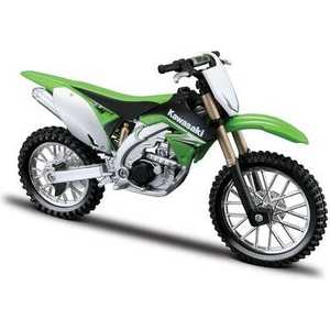 Сборная модель Bburago 1:18 Kawasaki kx 450f 18-55015