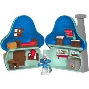 Jakks Набор "Домик-грибок Смурфика-Благоразумника" с аксесс. 15134_Sine_Zeleniy/ast33250