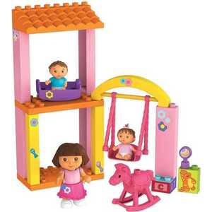Mega Bloks Игровой набор "Дора в кругу семьи" 3091 (3081, 3090)