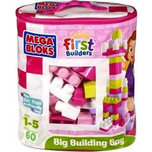 Сумка Mega Bloks с деталями пастельных цветов "Эко" 08417/ast08415(8416,8417,8419)