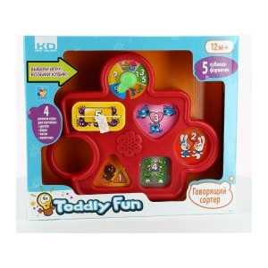 Электронный сортер 1Toy обучающий Kidz Delight Т55620
