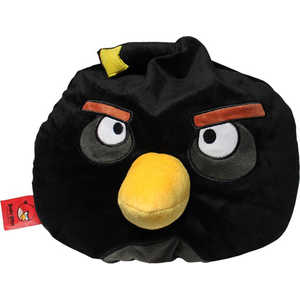 Декоративная подушка Angry Birds Black bird 30х25см АВВ12