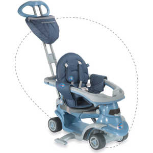 Smart Trike Каталка-трансформер AIO3 (синий) 3812004