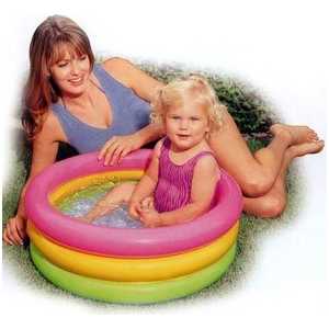 Бассейн Intex надувной Sunset Glow Baby Pool 61х22 см 57402NP