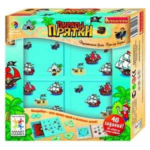 Игра логическая Bondibon Прятки, Пираты 4 уровня сложности/48 заданий (BB0517/SG102RU)
