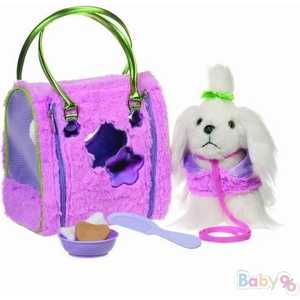 Pucci Pups Мальтийская болонка в наборе с сумочкой и аксессуарами, 8 предметов ST8136Z(8194)