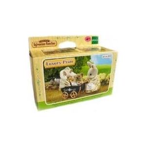 Sylvanian Families Набор Коляска для двойни, синяя 2918