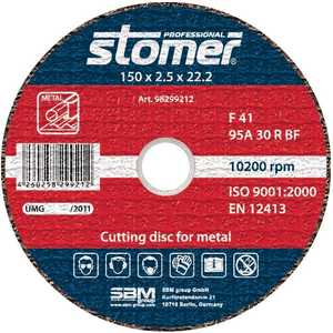 Диск отрезной Stomer 150х22.2х2.5мм (CD-150)