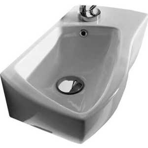 Kerasan Agua libre раковина с 1 отв. 45x25 белая wave (342101)