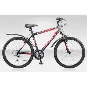 Велосипед Stels Navigator 600 черно-красный 17'' Велосипед Stels Navigator 600 черно-красный 17''