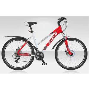 Велосипед Stels Miss 6700 Disc красно-белый 15,5'' Велосипед Stels Miss 6700 Disc красно-белый 15,5''
