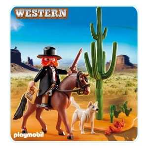 Набор Playmobil Дикий запад: "Шериф на лошади" 5251pm