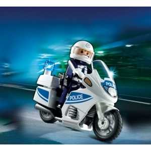Playmobil Полицейский мотоцикл 5185pm