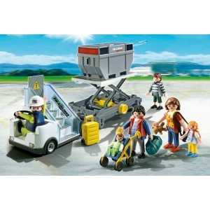 Авиапогрузчик Playmobil с грузом и пассажиры 5262pm