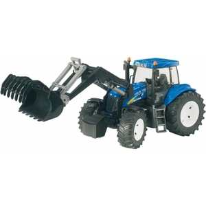 Трактор Bruder New Holland T8040 с погрузчиком 03-021