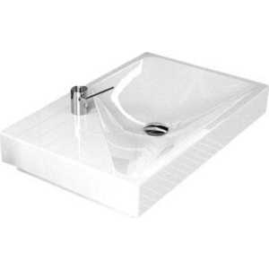 Раковина Cielo Smile 75x48x16 см с отверстием слева (SMLA75SX)