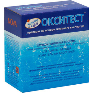 Средство безхлорное для дезинфекции и борьбы с вод Маркопул Кемиклс Окситест-Нова 1.5кг