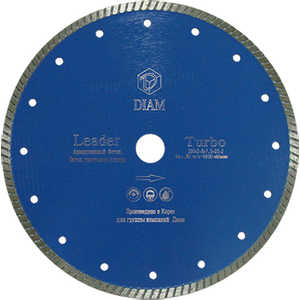 Диск алмазный Diam 115х22.2мм Leader "Турбо" (000114)
