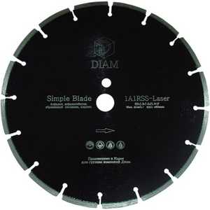 Диск алмазный Diam 400х25.4мм Simple Blade (000095)