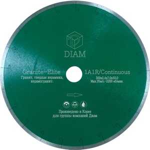 Диск алмазный Diam 250х25.4мм Granite-Elite "Корона" (000165/000202)