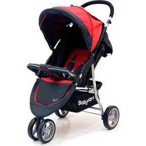 Коляска прогулочная Baby Care "Jogger" Lite (красный)