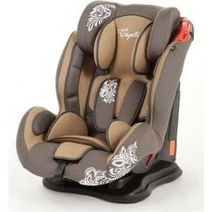Автокресло Capella "Luxe" (коричневый/серый) S12310l F2-095