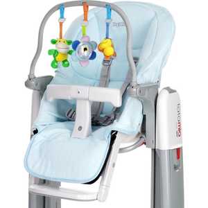 Комплект для стульчиков Peg-Perego "Tatamia и Prima Pappa Newborn" чехлы/игровая панель (голубой)