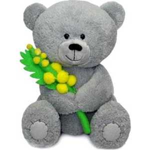 Lava Медвежонок Масик с мимозой музыкальный 17,5 см Л8546P