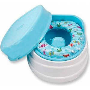 Горшок Plastmetic "Deluxe D31" детский (синий) PM1828