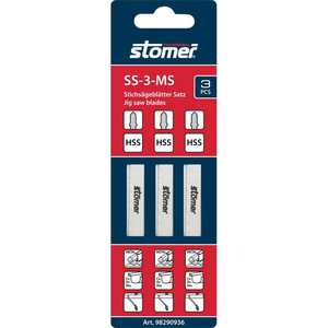 Набор пилок для лобзика Stomer 3шт (SS-3-MS)