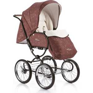 Коляска 2 в 1 Geoby "C605" (коричневый) r327