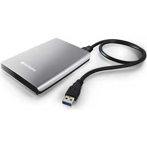 Внешний жесткий диск Verbatim 1TB Store n Go, 2.5, USB 3.0, серебристый (53071)