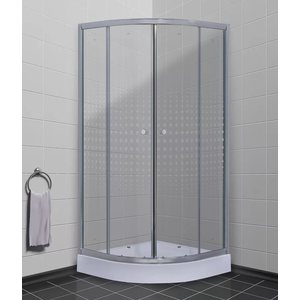 Душевой уголок Timo BIONA Lux TL-8001 Romb Glass 80х80х200 см