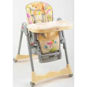 Стульчик для кормления Lider Kids "Леопард" (бежевый) RT-002A