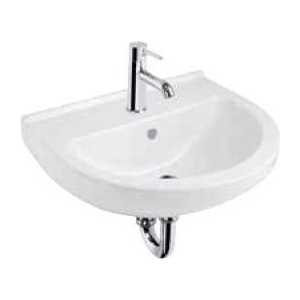 Комплект Vitra раковина 55 см со смесителем minimax с донным клапаном и сифоном (5301В003-6501)