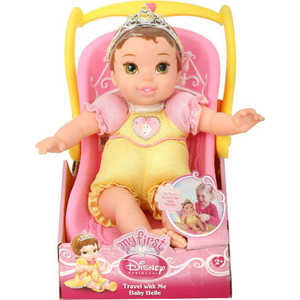 Jakks Кукла Малышка Принцесса Disney - путешественница Белль, 26 см 75345-belle/ast75343