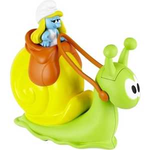 Jakks Набор Смурфик/Смурфетта с транспортом, 5,7 см 56056(56057-56062)