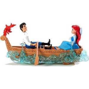 Mattel Набор игровой Disney Принцесса Русалочка 3D - Ариэль и Эрик на лодке Y0942
