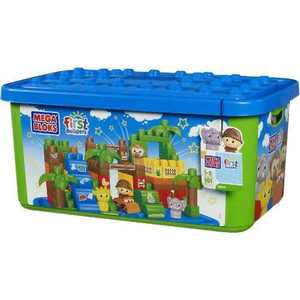 Ведро Mega Bloks большое с деталями Сафари 6628/ast06639(06626,06628)