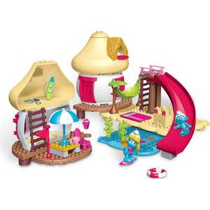 Mega Bloks Игрушки Смурфики-2 Набор Смурфики на пляже 10755