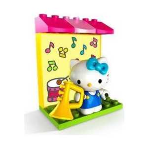 Mega Bloks Мини-набор Hello Kitty "Хобби" Музыкант 10855-muzykant/ast10810(10852,10853,10854,10855,10870,10871,10872,10876)