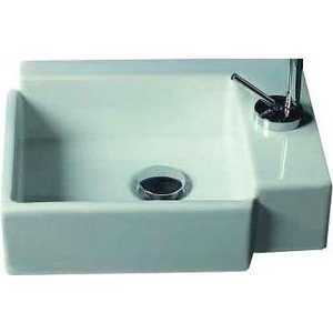 Раковина WhiteStone Block 39х30 см без перелива (WS03501F)