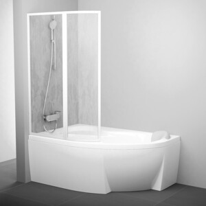Шторка на ванну Ravak Vsk2 Rosa 170 L, 170х150 см, левая, рейн (76LB010041)