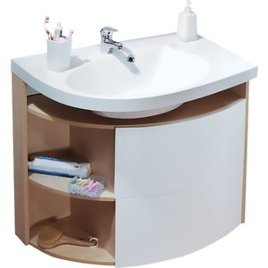 Тумба под раковину Ravak sdu rosa comfort r береза/белая (X000000163)
