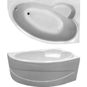 Акриловая ванна Eurolux Спарта правая 160x100 (EUR0012)
