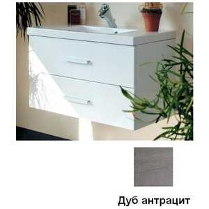 Тумба Gorenje Quadra с раковиной 2 бокса дуб антрацит bkg120 43 (910098)