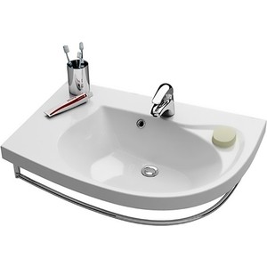 Раковина мебельная Ravak rosa comfort l белая с отверстиями (XJ8L1100000)